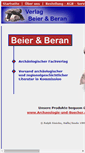 Mobile Screenshot of beier-beran.de