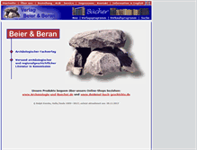 Tablet Screenshot of beier-beran.de